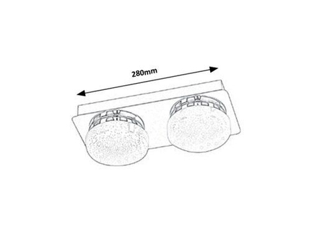 Oczko Rabalux Hilary 5662 chrom