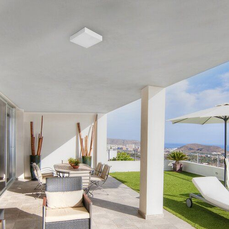 Lampa zewnętrzna Rabalux Tartu 7896 biały matowy