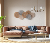 Lampa wisząca Italux Perano PND-4215-6-HBR Brąz antyczny
