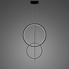 Lampa wisząca Linea No.5 60/40cm czarna 3k