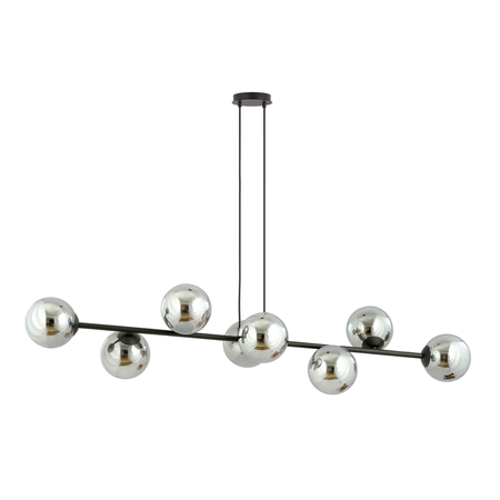 Lampa wisząca ROSSI 8 BL GRAFIT Emibig 875/8 czarny