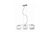 Lampa wisząca HAPPY 3 Azzardo AZ0484 biały/chrom
