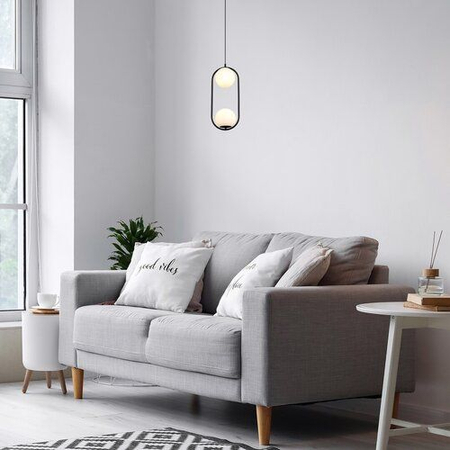 Lampa wisząca Rabalux Ghita 72029 czarny