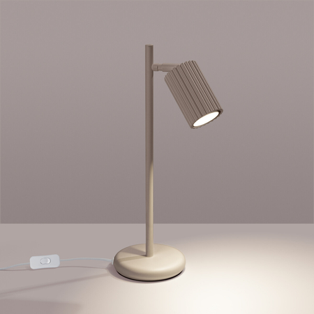 Sollux Lighting Lampa biurkowa KARBON taupe SL.1770