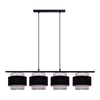Lampa wisząca ETELA Kaja K-5173 czarny