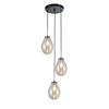 Lampa wisząca Fondi 3xE14 transparentna LP-1214/3P