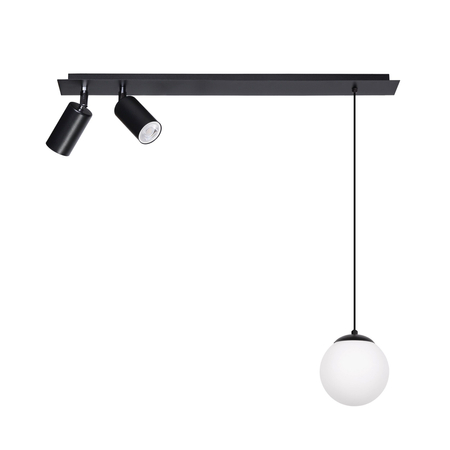 Lampa sufitowa ALBIO Kaja K-4137 biały/czarny