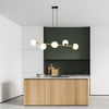 Lampa wisząca GRAVITY 6 Emibig 1241/6 biały/czarny