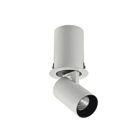 Oczko LUNA 7W WHITE Azzardo AZ3396 biały/czarny