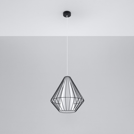 Sollux Lighting Lampa wisząca DEMI czarna SL.0298