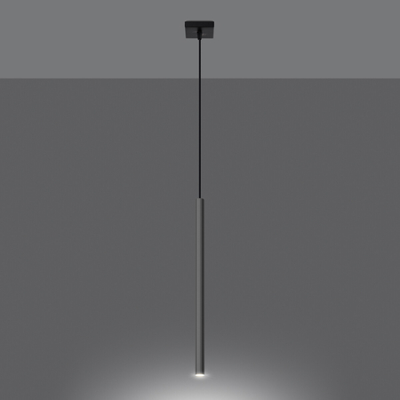 Sollux Lighting Lampa wisząca PASTELO 1 czarna SL.0469