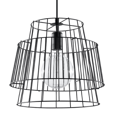 Sollux Lighting Lampa wisząca GATE czarny SL.0663