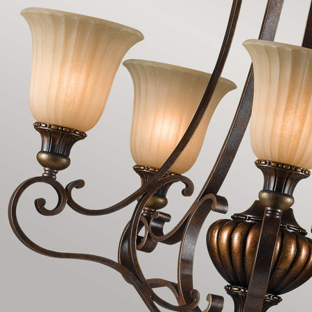 Żyrandol Elstead Lighting Kelham Hall złoty FE-KELHAM-HALL5-UPLT