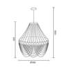 Lampa wisząca Zuma Line YSC04 Ceuta