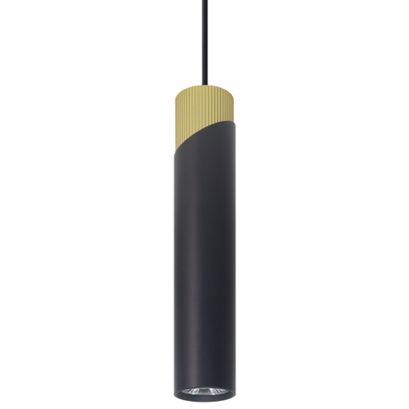 Milagro NEO BLACK GOLD LAMPA WISZĄCA 1xGU10 ML0284 CZARNY + ZŁOTY