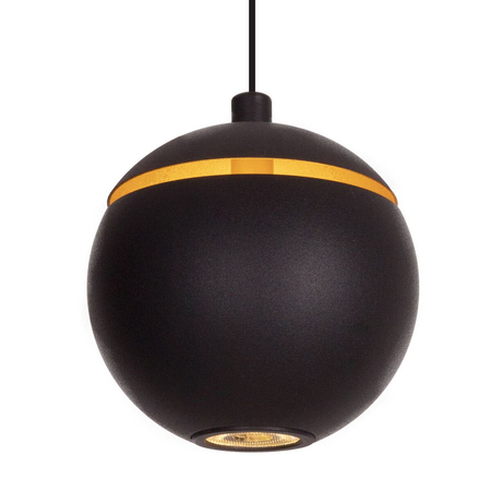 Lampa wisząca Maxlight COMETSHINE P0472 czarny/złoty