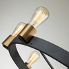 Lampa wisząca / Półplafon Silas - 8 źródeł światła Quintiesse QN-SILAS-8P-DZ