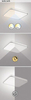 Lampa sufitowa Rabalux Linden 3479 chrom