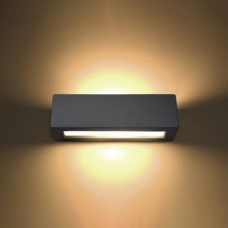 Sollux Lighting Kinkiet ceramiczny VEGA szary SL.0877