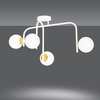 Lampa sufitowa RAGNAR 4B WHITE GOLD Emibig 1033/4B biały/złoty