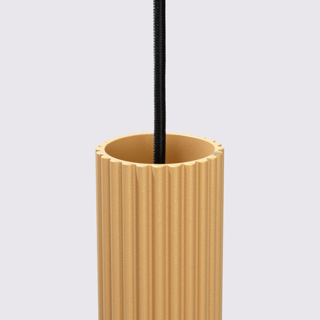 Sollux Lighting Lampa wisząca KARBON 2 złoty SL.1555