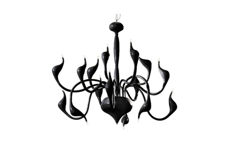 Lampa wisząca SNAKE 2 BLACK Azzardo AZ1048 black
