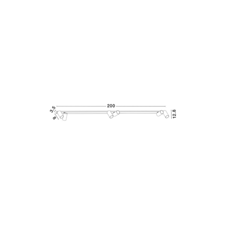 Reflektor Luces Exclusivas FALORIA LE45654 biały