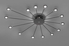 Lampa sufitowa Trio 679511532 czarny
