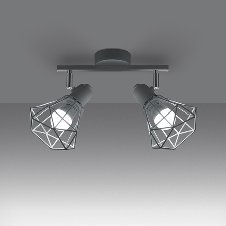 Sollux Lighting Plafon ARTEMIS 2 czarny SL.1106