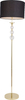 Lampa podłogowa Zuma Line REA RLL93163-1GB czarny/złoty