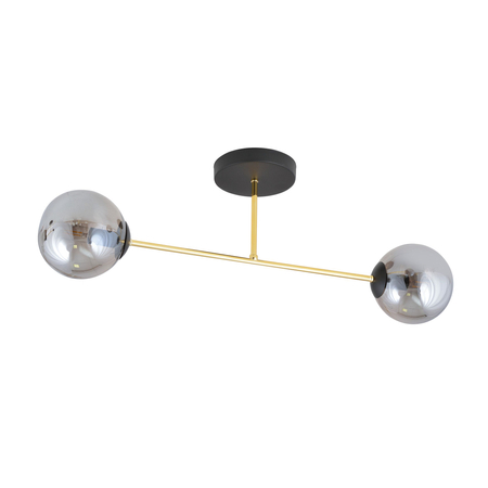 Lampa sufitowa MAGNUM 2 Emibig 1269/2 biały/czarny