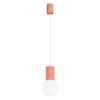 Sollux Lighting Lampa wisząca HALO 1 brzoskwiniowa SL.1754