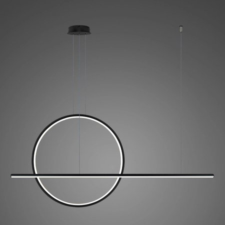 Lampa wisząca Linea No.2 B 80cm czarna 3k ściemnialna