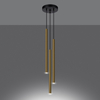 Sollux Lighting Lampa wisząca PASTELO 5 biała SL.0468
