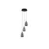 Lampa wisząca Luces Exclusivas RORIZNO LE45110 czarny, szary i odcienie szarości