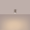 Sollux Lighting Plafon KARBON 10 taupe SL.1758