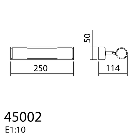 Lampa sufitowa ETNIA R2 biały mat 2xE27, naturalne drewno sosnowe