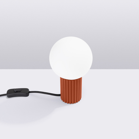 Sollux Lighting Lampa biurkowa HALO ochra czerwona SL.1731