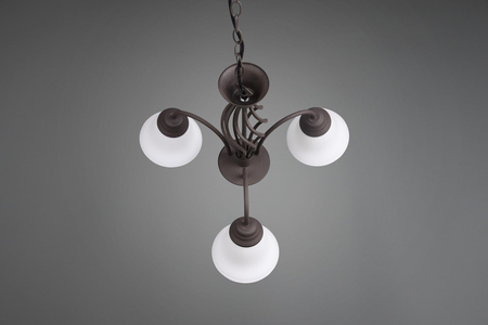 Lampa wisząca Trio 101000324 biały/miedziany