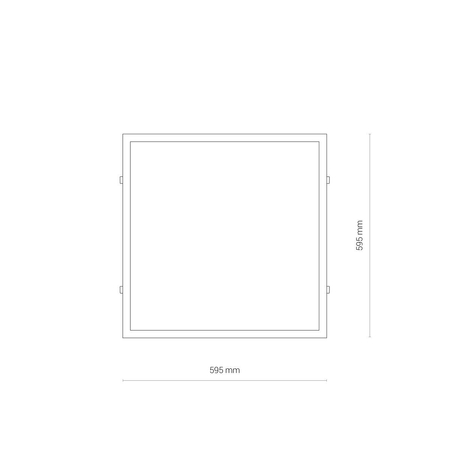 Plafon CL ITAKA LED 40W Nowodvorski 8460 biały