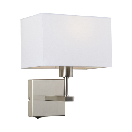 Kinkiet Italux Norte  WL-1122-1-A-SN-RC-WH Nikiel