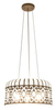 Lampa wisząca Rabalux Alessandra 2163 biały matowy