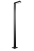 ASKER POLE PRO 1361 BLACK LED 8W 3000K 216CM