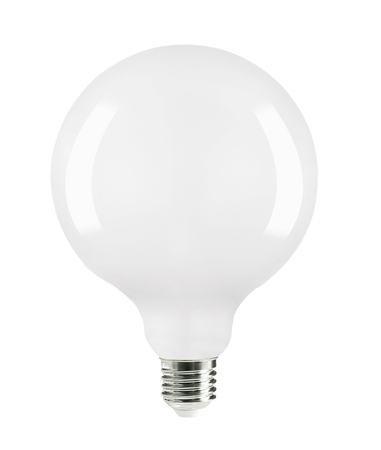 Żarówka LED G125 E27 8W 3000K filament mleczna