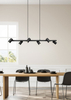 Lampa wisząca Trio 302400632 czarny