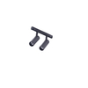 Lampa szynowa magnetyczna Azzardo ALFA NIKO 2 TRACK MAGNETIC 2LINE 2X12W CCT SWITCH DIMM BK AZ6253 BLACK
