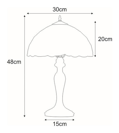 Lampa stołowa FRUIT Kaja K-G12550 