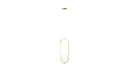 Lampa wisząca COCO 1 PENDANT Azzardo AZ4981 złoty