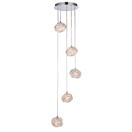 Endon Lighting Lampa wisząca 77566 chrom