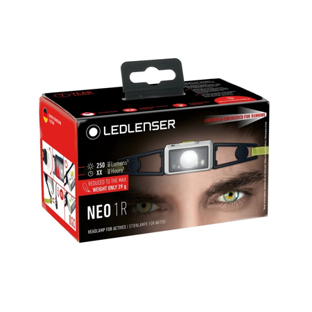 Latarka czołowa Ledlenser 502720 Neo 1R White-Green 